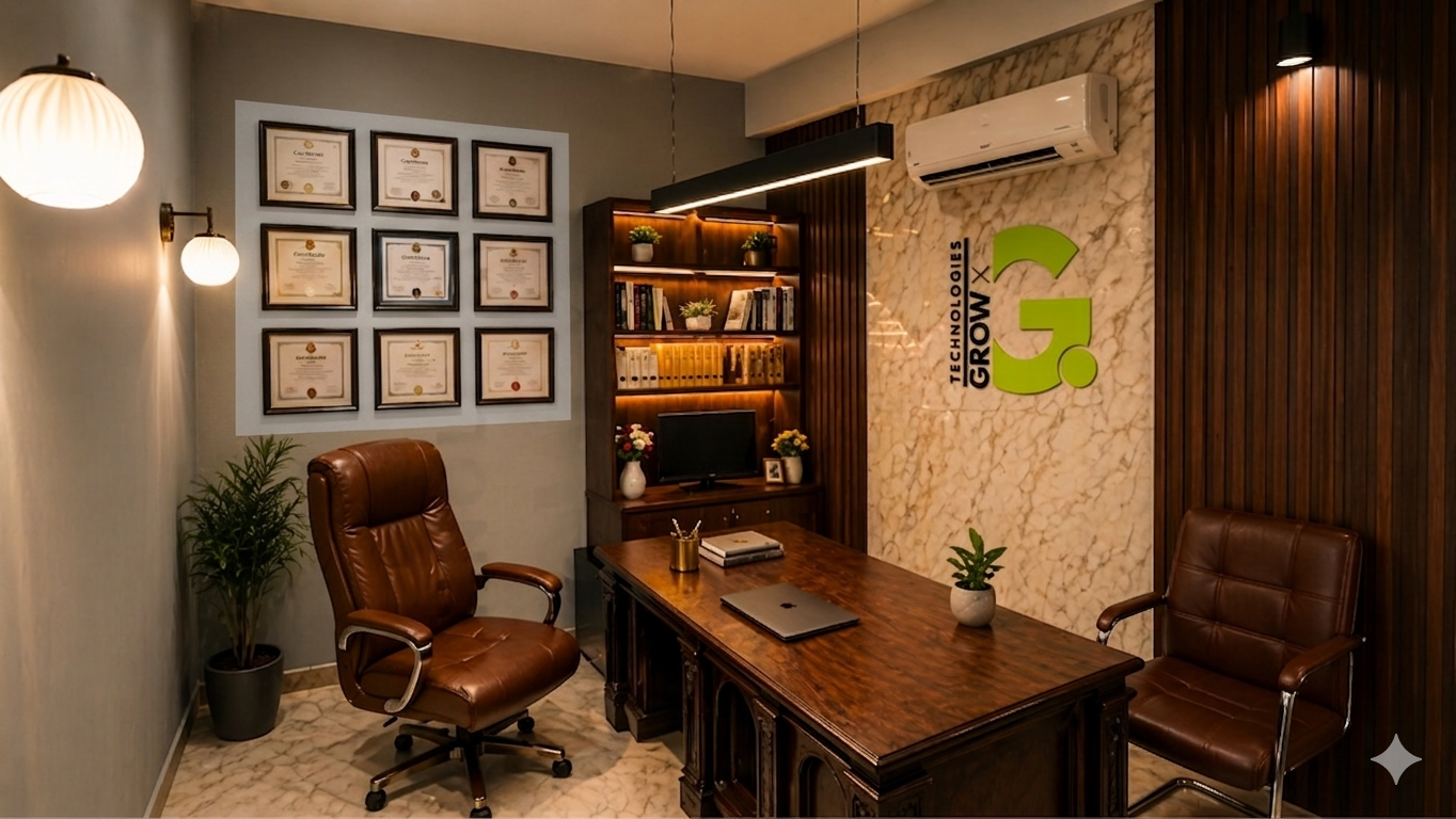 Grow X office workspace
